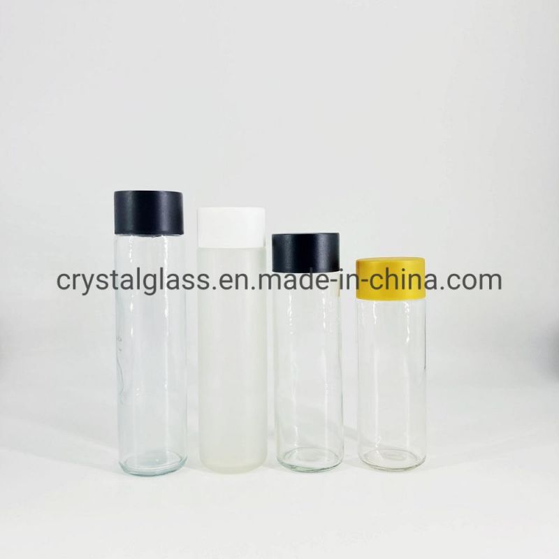 300ml Clear Glass Mineral Water Bottles with Plastic Cap