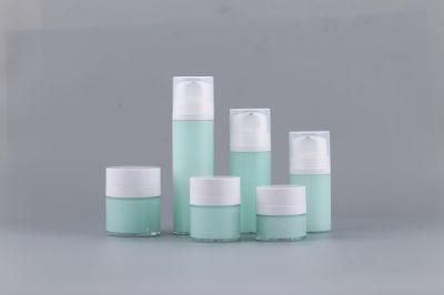 Plastic Lid Cosmetic Packaging Clear Amber Black Pet Plastic Cream Jar for Cosmetic