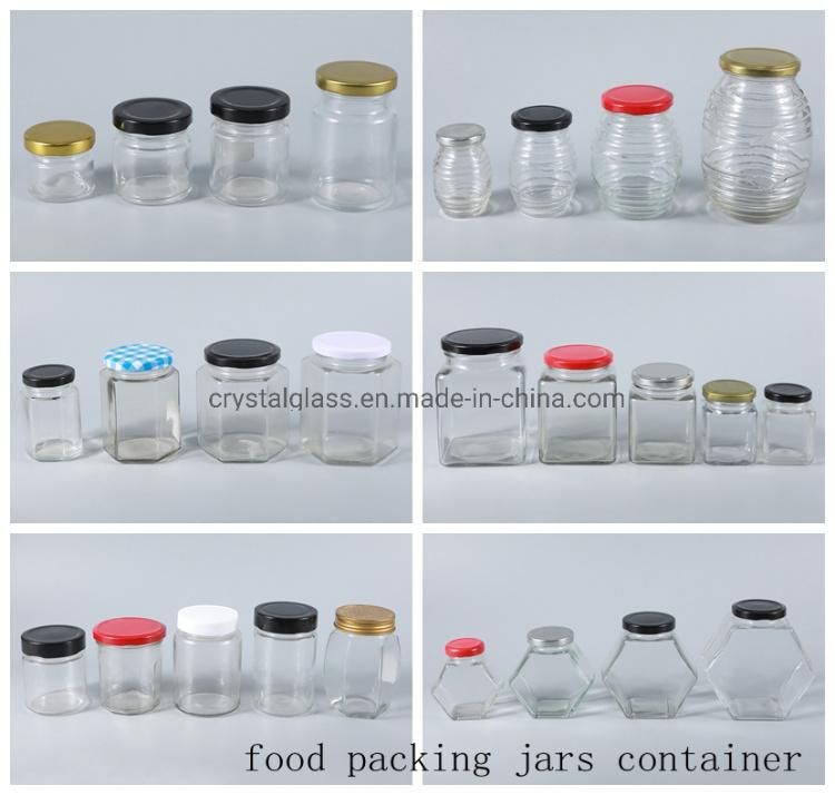 Cute Candy Jars Sweet Food Mason Mini Storage Spice Glass Jars 180ml 280ml 380ml