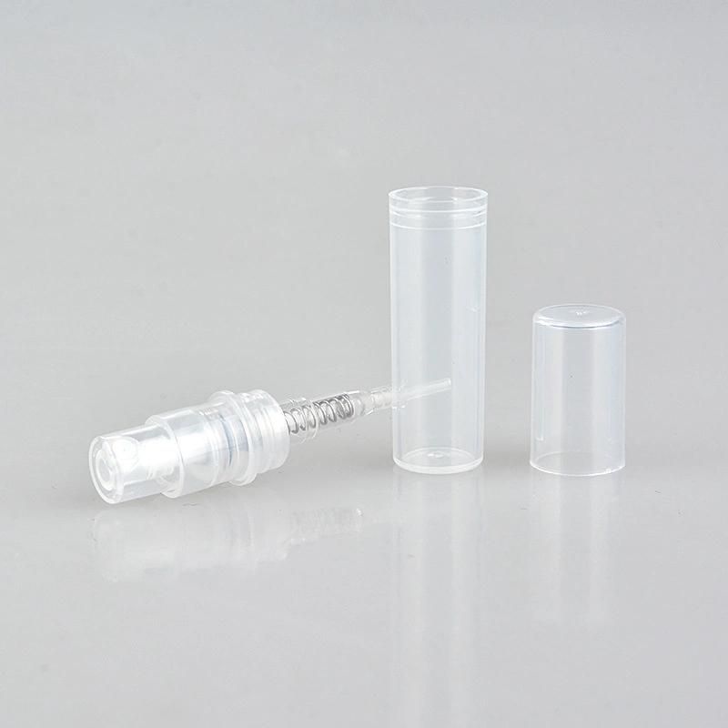 Clear 2ml Plastic Spray Bottle Empty Serum Medicine Vials Crimp Neck Portable Atomizer Bottle