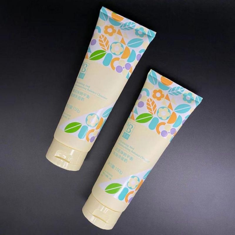 Empty Cosmetic Peeling Lotion Soft Tube 100ml