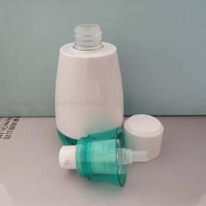 White and Green Capsule Type Bottle Body with Spray Head