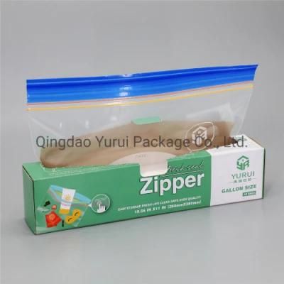 Small Ziplock Storage Plastic Bag Clear Resealable Packaging Double Zipper Seal Bag