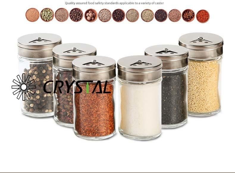 Spice Bottle with Stainless Steel Cap