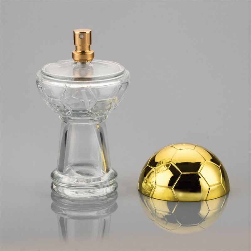 100ml Clear Gold Wholesale Oil Spray Perfume Glass Bottle