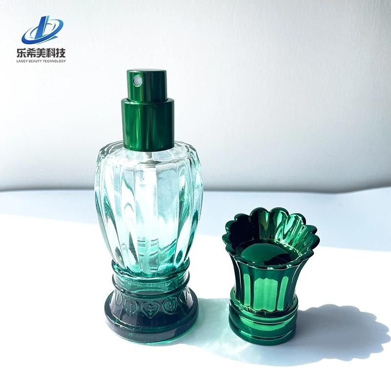 Perfume Package Skin Care Glass Bottle with Color and Design 50ml