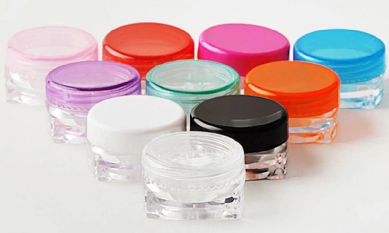 3G/5g Square Bottom Cream Box Cosmetic Packaging Lipstick Mini Skin Care Product Sub-Bottle Cream Bottle Sample Small