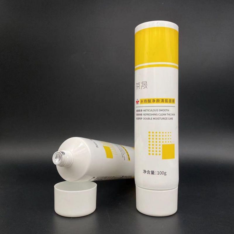 Plastic Cosmetic Tube with Screw Cap for Packaging Containers