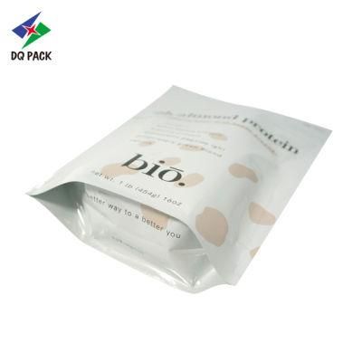 Food Digital Print Tea Pouch Customized Logo Quad Seal Bag