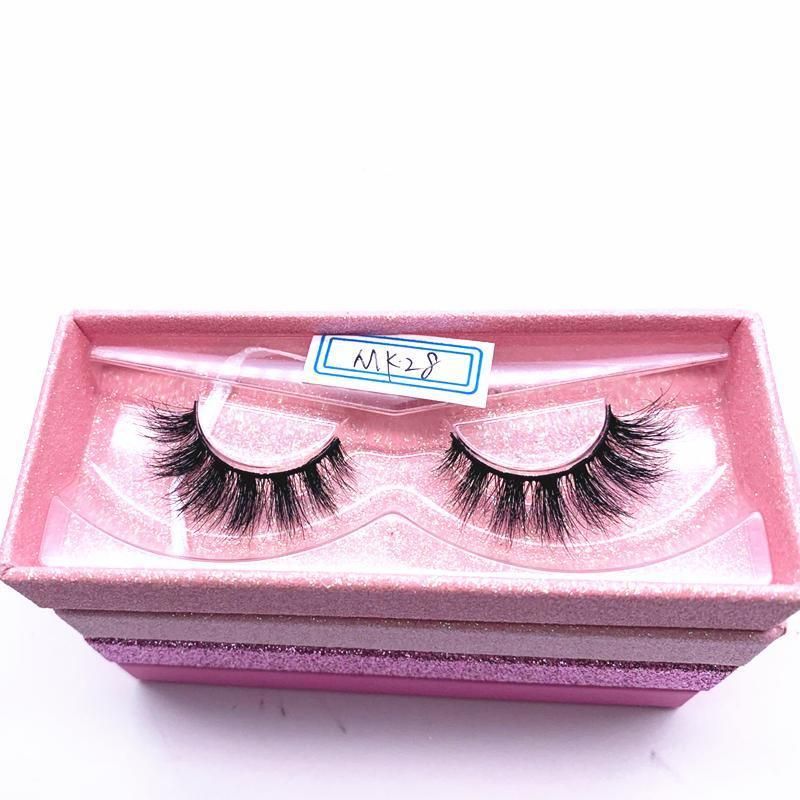 Mink Lash Pink Purple Sliver Shiny Case with Private Label