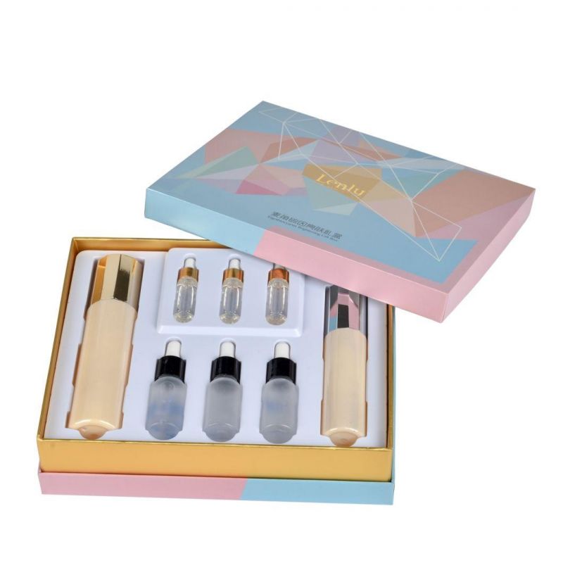 Customized Paper Drower Luxury Packaging with EVA Tray Printing Perfume Bottle Gift Box