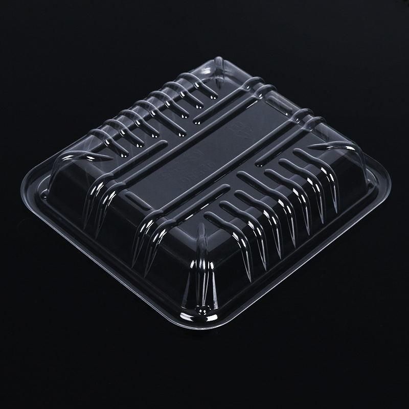 High quality disposable Frozen Food PET PLA Plastic Packing Trays For Meat