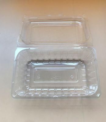 Manufacturer OEM PET/PP/PVC Box Transparent Fresh Food Tray Frozen Food Packaging