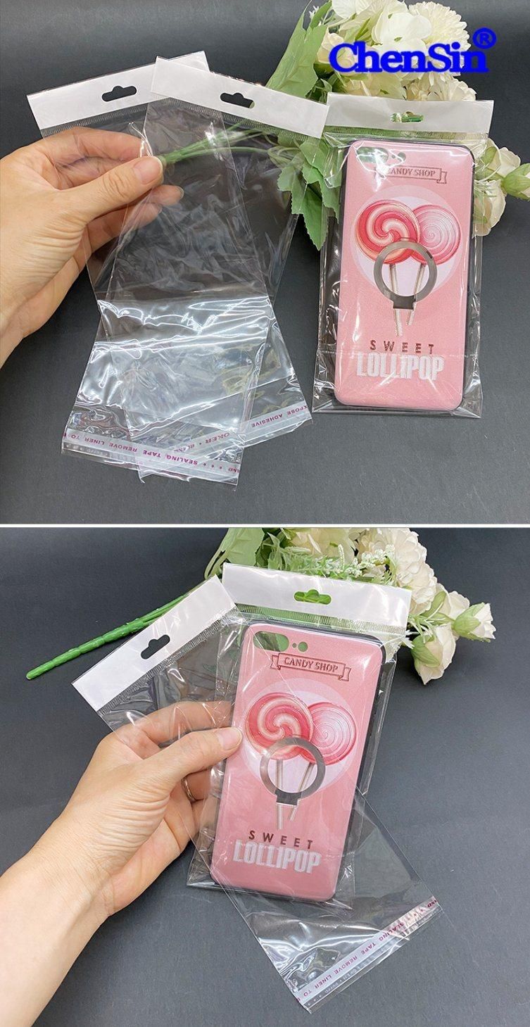 Poly Packing Clear Plastic BOPP Custom Printed OPP Bag