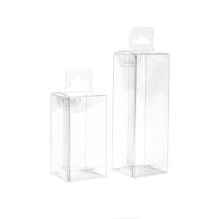 Wholesale Custom Small Clear PVC Pet PP Plastic Acetate Packaging Transparent Gift Box