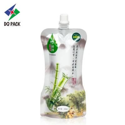 Dq Pack Liquid Drinking Spout Pouch Bottle Pouch Stand up Pouch with Spout