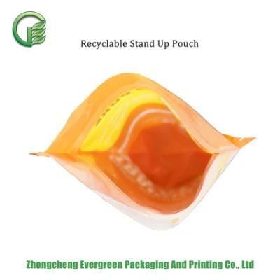 Custom Design Environment Friendly Doypack Pouch Laminated Plastic Packaging Dog Food Cat Snack Pet Food Recyclable Bag