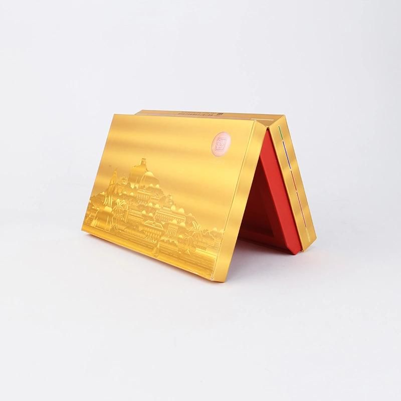 Custom Expensive Gold Debossed Paper Box