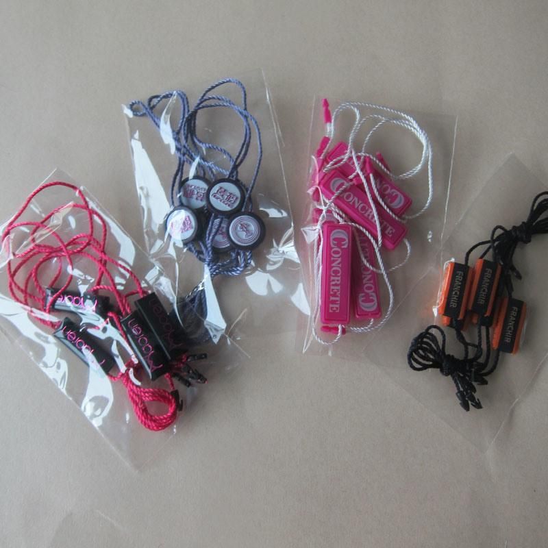 Garment Accessories Customized Seal Hand Tag Plastic Tag