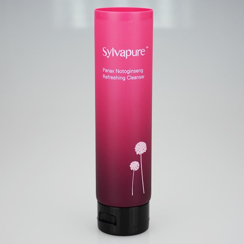 Facial Cleanser Packaging Tube with Flip Top Cap
