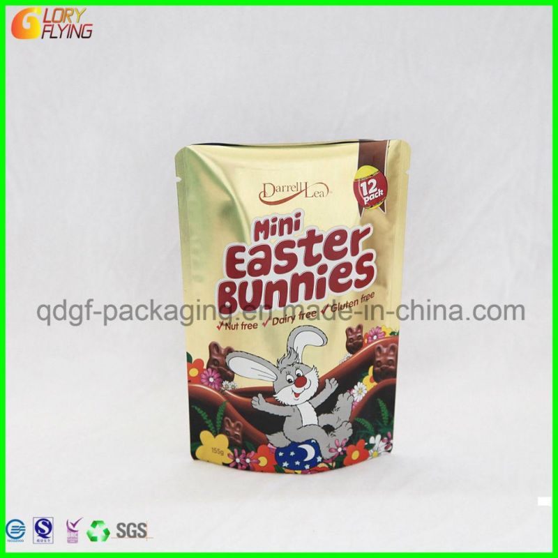 Stand up Bag with Tear Nick/ Plastic Packaging/Small Pouch with Good Printing