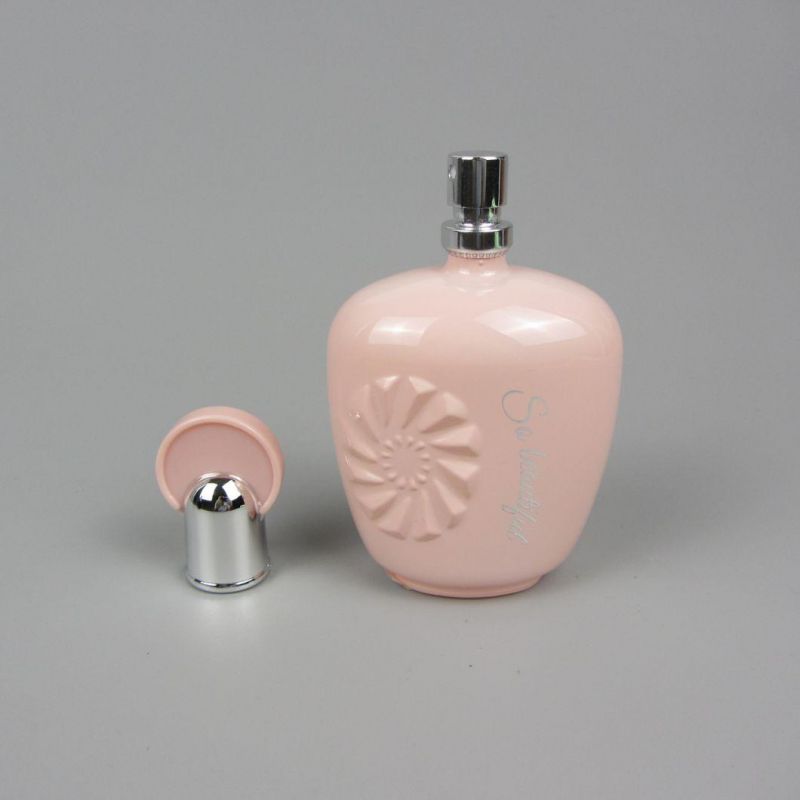 Sample Provided Custom Logo Print Glass Perfume Oil Bottle