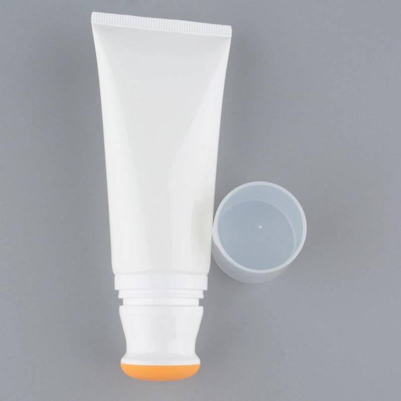 Empty Foundation Bb Cream Tube Packaging with Soft Silicone Applicator