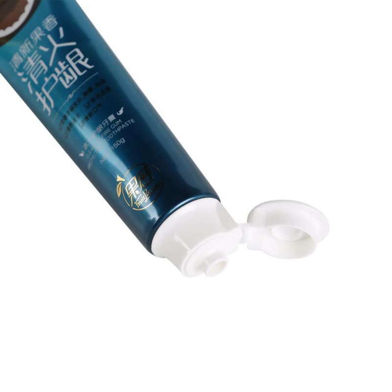 Eco-Friendly Empty Squeeze Soft Plastic Cosmetic Packaging Biodegradable Toothpaste Tube