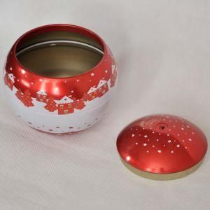 Christmas Storage Metal Tin Cookies Biscuit Box Candy Box Packaging Tin Box