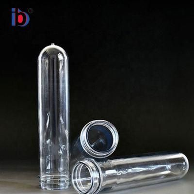 Different Grams and Neck Sizes 55mm Transparent Pet Preform for Cooking Oil Bottle