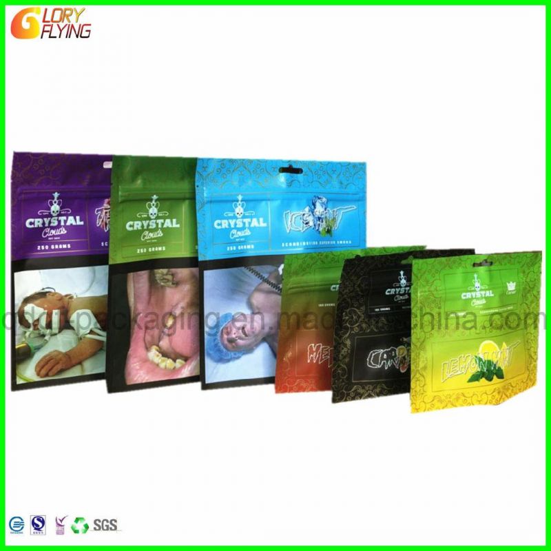 Stand up Food Packaging Plastic Packing Bag with Resealable Zipper