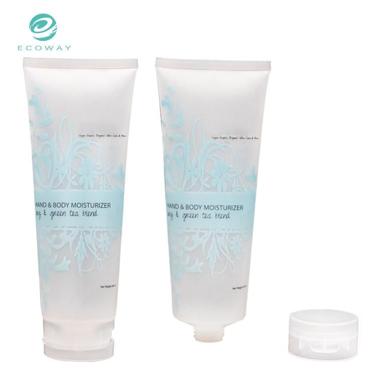 Biodegradable Custom Body Lotion Tube Cosmetic Packaging Plastic Cosmetic Tube