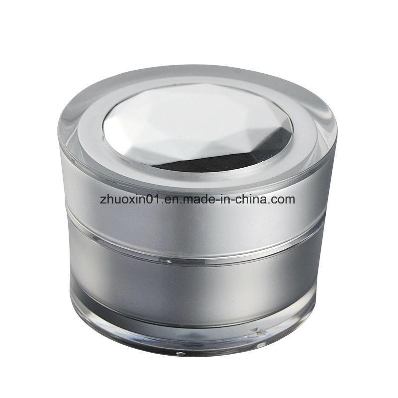 Acrylic Plastic Various Sizes Whitening Cream Jar