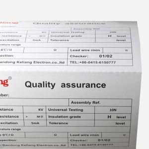 Frozen Heat Resistance Label Sticker and Labels with Barcode Custom Label