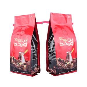 Coffee One Way Valve High Barrier Moisture Proofs Packaging Bags with Tintie