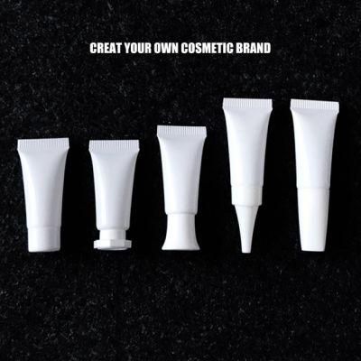 Empty 30ml 50ml 100ml 200ml Clear Black White Plastic Hand Cream Lotion Shampoo Facial Cleanser Squeeze Tube with Flip Lid