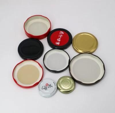 Food Can Glass Can 82#Custom Logo Metal Twist off Lug Cap for Canning Jar