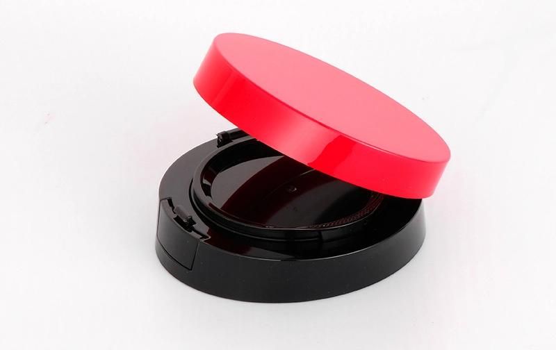 Factory Supply Luxury Red Color Round Bb Cream Case Air Cushion Case Foundation Case