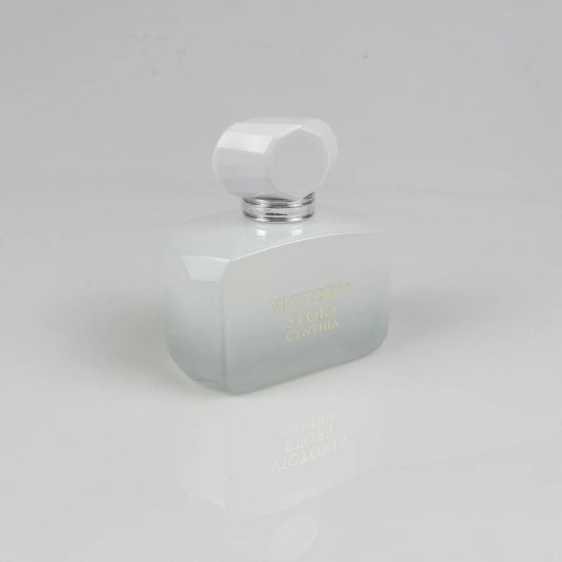 Colorful Luxury Empty Square Glass Perfume Spray Bottle