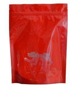 Half Metallized Stand up Zipper Packaging Bag with Single Color Printing