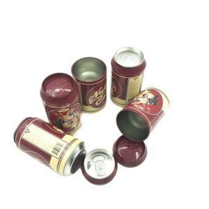 Customized Printing Machine Sealed Soft Drinking Tin Beer Cans Beverage Tin Can