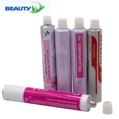 Aluminum Collapsible Empty Pharmaceutical Toothpaste Packaging Laminated Tube