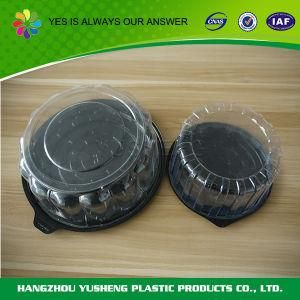 High Quality Disposable Dome Lid Plastic Cake Container