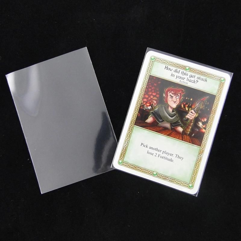 Small Game Card Protector Sleeves Customized Style (66*91mm)