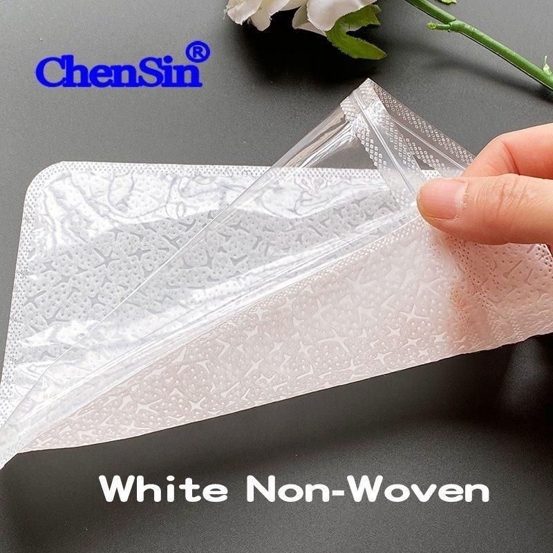 Phone Case Packaging Bag White Pearl Plastic Zipper Bag