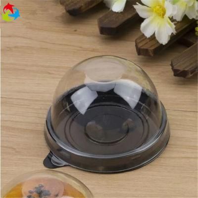Plastic Cake Packaging Box with Clear Lid