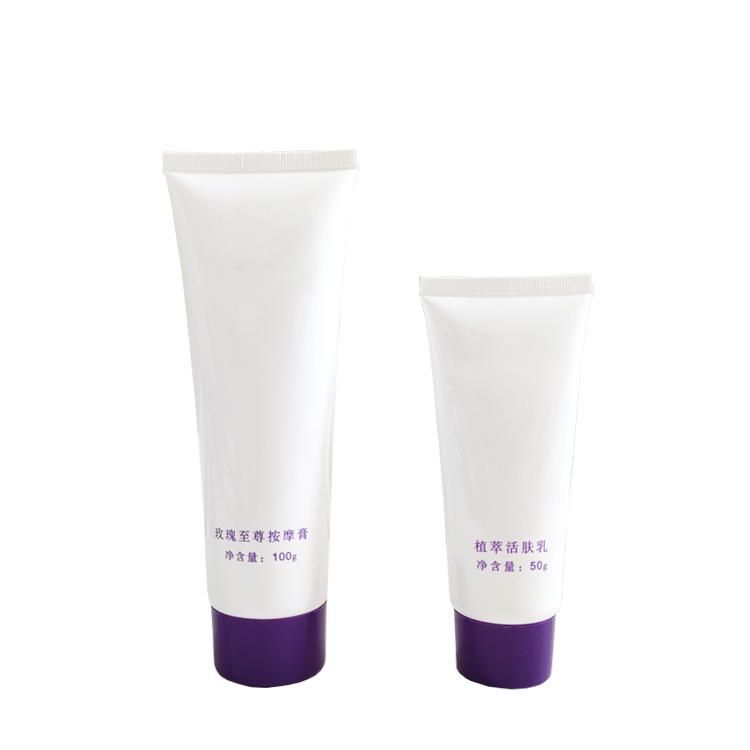 50ml Empty Plastic Cosmetic Hand Cream Packaging Tube