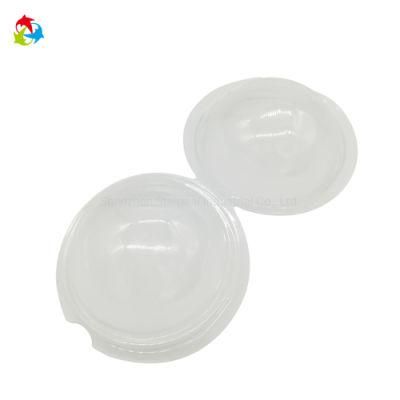 Bath Bomb Mold Clear Plastic Round Clamshell