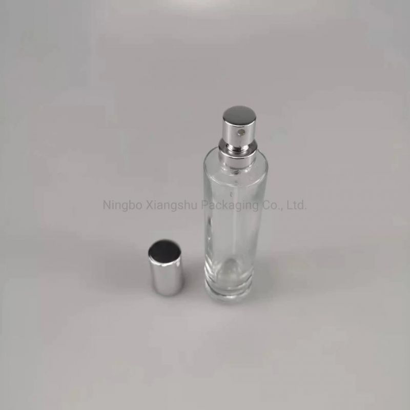 35ml Empty Luxury Perfume Custom Wholesale Round Spray Glass Bottle