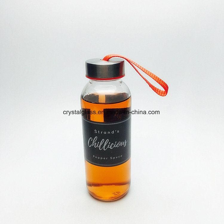 China Factory Beverage Bottle Supplier 5oz 10oz 14oz 300ml 500ml 750ml Glass Water Bottle